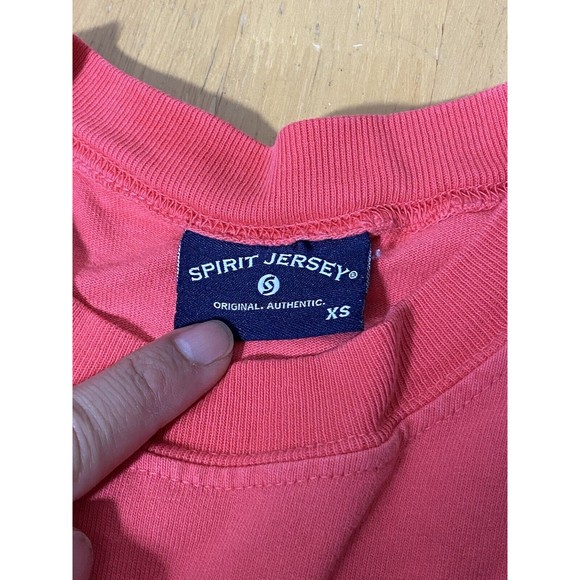 Spirit Jersey North Shore Hawaii XS shirt oversized coral puffy letter 19pit2pit - Picture 5 of 7